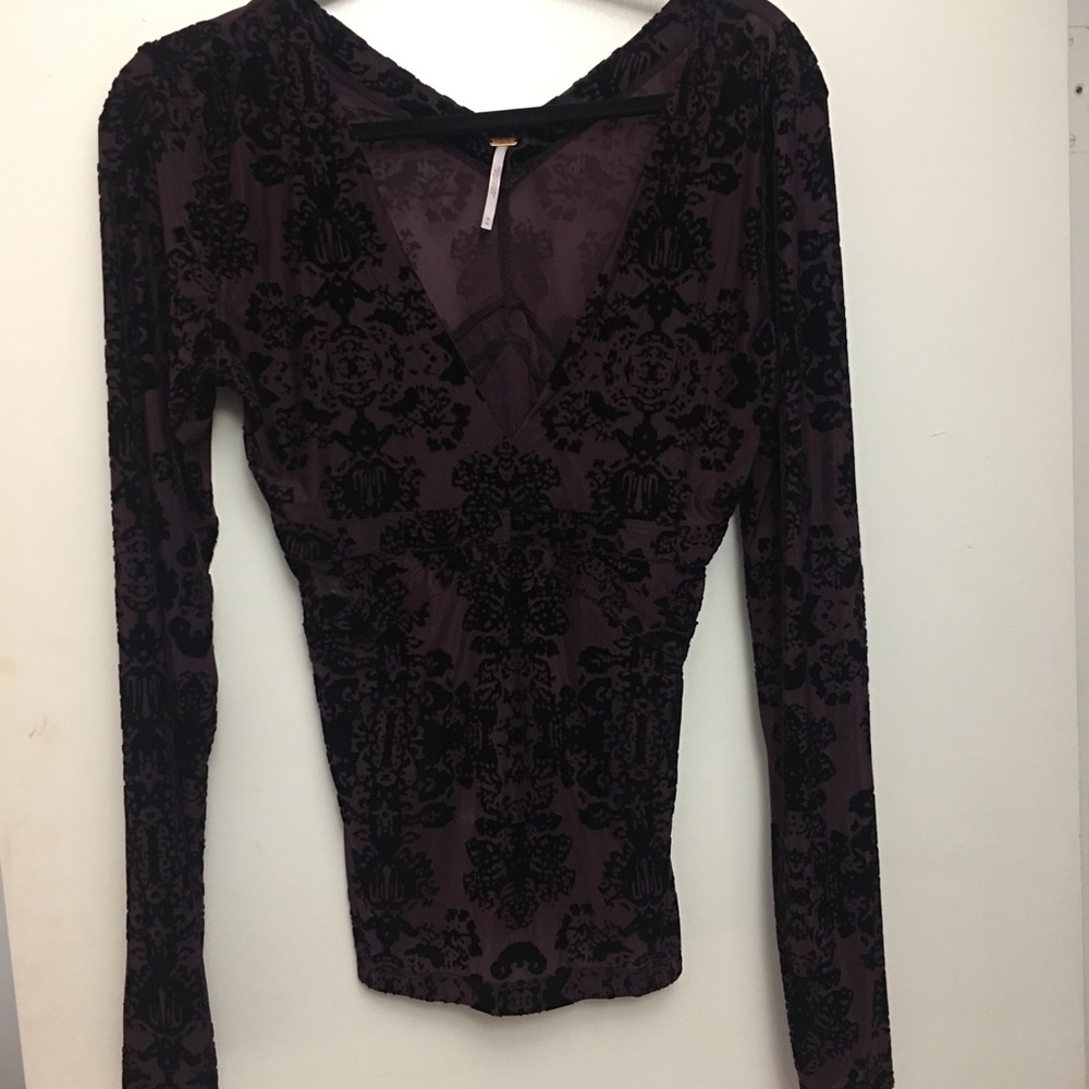 Fitted free people top M